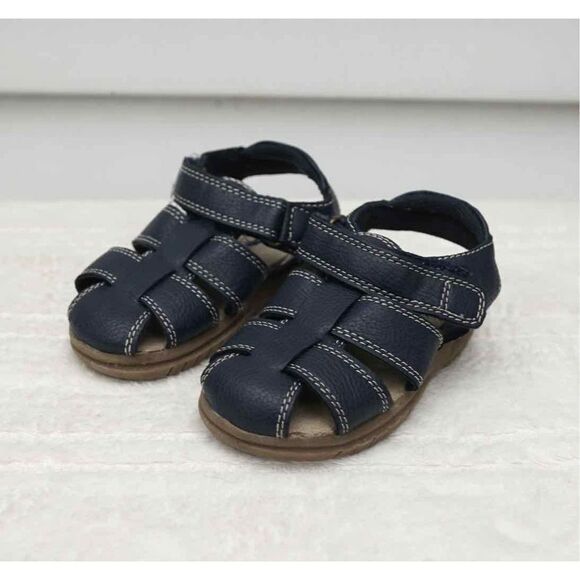 The Children's Place Other - The Children’s Place Navy Blue Toddler Fisherman Sandals